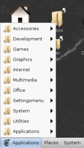 liste_menu_merci_kde Liste des menus gnome après l'ouragan kde