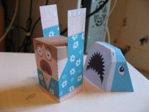 Shark papercraft